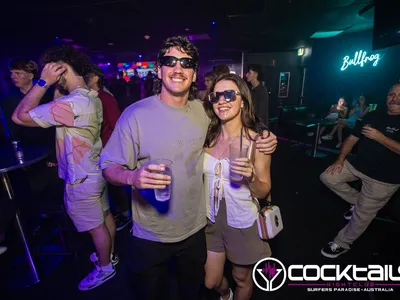 A professional photo of guests enjoying themselves at Cocktails Nightclub from our gallery.