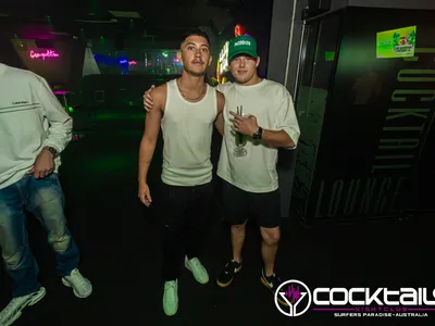 A professional photo of guests enjoying themselves at Cocktails Nightclub from our gallery.