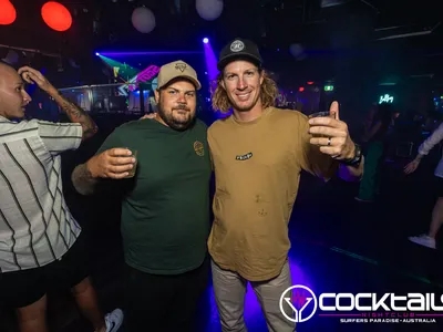 A professional photo of guests enjoying themselves at Cocktails Nightclub from our gallery.