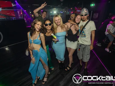 A professional photo of guests enjoying themselves at Cocktails Nightclub from our gallery.