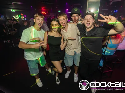 A professional photo of guests enjoying themselves at Cocktails Nightclub from our gallery.