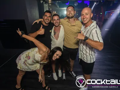 A professional photo of guests enjoying themselves at Cocktails Nightclub from our gallery.