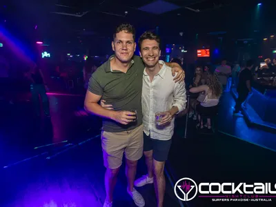 A professional photo of guests enjoying themselves at Cocktails Nightclub from our gallery.