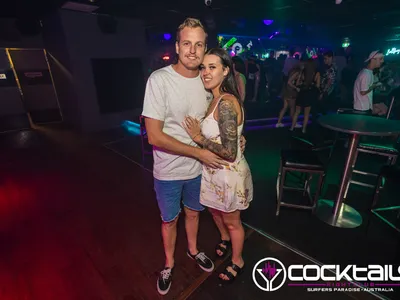 A professional photo of guests enjoying themselves at Cocktails Nightclub from our gallery.