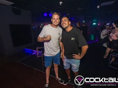 A professional photo of guests enjoying themselves at Cocktails Nightclub from our gallery.