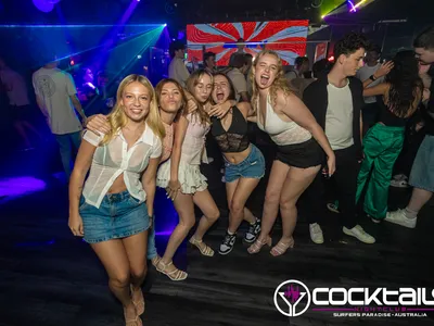 A professional photo of guests enjoying themselves at Cocktails Nightclub from our gallery.