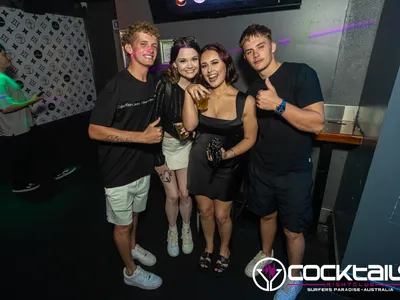 A professional photo of guests enjoying themselves at Cocktails Nightclub from our gallery.