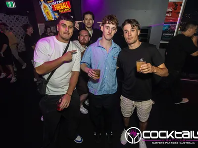 A professional photo of guests enjoying themselves at Cocktails Nightclub from our gallery.