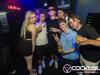 A professional photo of guests enjoying themselves at Cocktails Nightclub from our gallery.