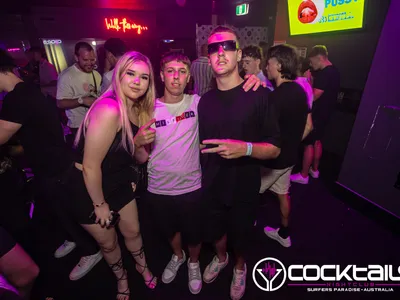 A professional photo of guests enjoying themselves at Cocktails Nightclub from our gallery.