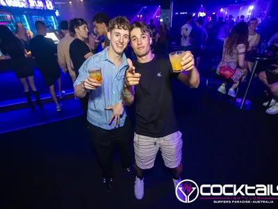 A professional photo of guests enjoying themselves at Cocktails Nightclub from our gallery.