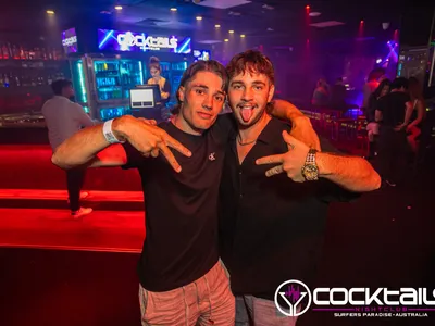 A professional photo of guests enjoying themselves at Cocktails Nightclub from our gallery.