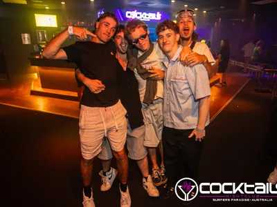 A professional photo of guests enjoying themselves at Cocktails Nightclub from our gallery.