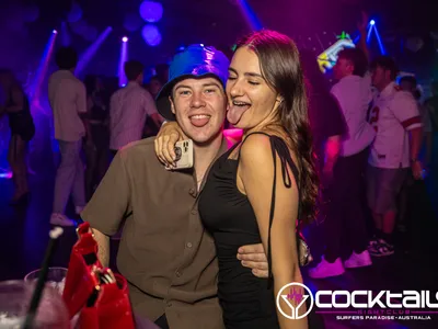 A professional photo of guests enjoying themselves at Cocktails Nightclub from our gallery.