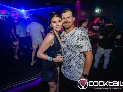 A professional photo of guests enjoying themselves at Cocktails Nightclub from our gallery.