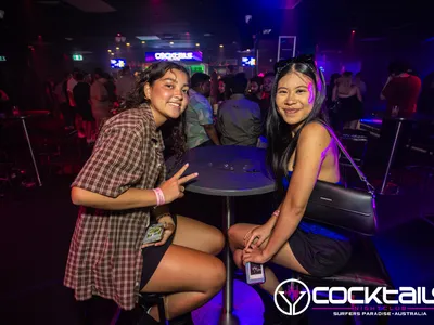 A professional photo of guests enjoying themselves at Cocktails Nightclub from our gallery.