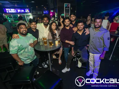 A professional photo of guests enjoying themselves at Cocktails Nightclub from our gallery.