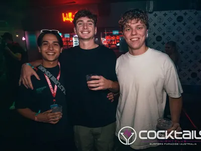 A professional photo of guests enjoying themselves at Cocktails Nightclub from our gallery.