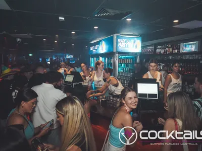 A professional photo of guests enjoying themselves at Cocktails Nightclub from our gallery.