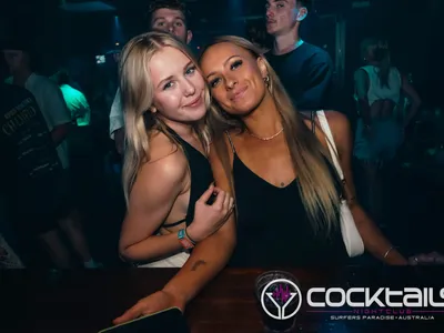 A professional photo of guests enjoying themselves at Cocktails Nightclub from our gallery.