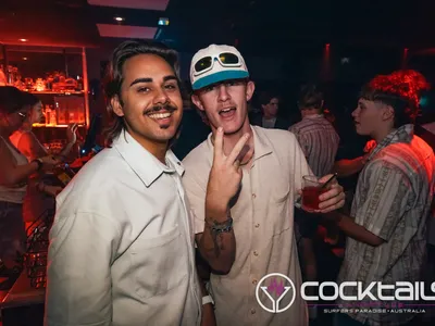 A professional photo of guests enjoying themselves at Cocktails Nightclub from our gallery.