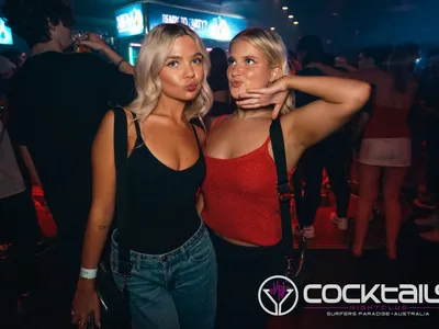 A professional photo of guests enjoying themselves at Cocktails Nightclub from our gallery.