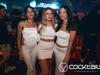 A professional photo of guests enjoying themselves at Cocktails Nightclub from our gallery.