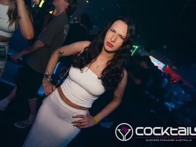 A professional photo of guests enjoying themselves at Cocktails Nightclub from our gallery.