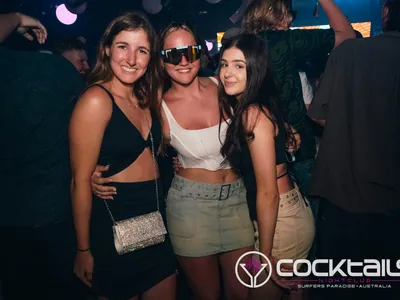 A professional photo of guests enjoying themselves at Cocktails Nightclub from our gallery.