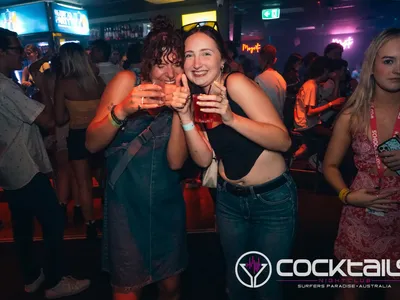 A professional photo of guests enjoying themselves at Cocktails Nightclub from our gallery.