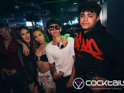 A professional photo of guests enjoying themselves at Cocktails Nightclub from our gallery.