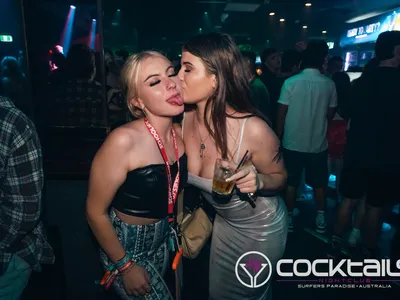 A professional photo of guests enjoying themselves at Cocktails Nightclub from our gallery.