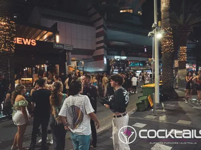 A professional photo of guests enjoying themselves at Cocktails Nightclub from our gallery.