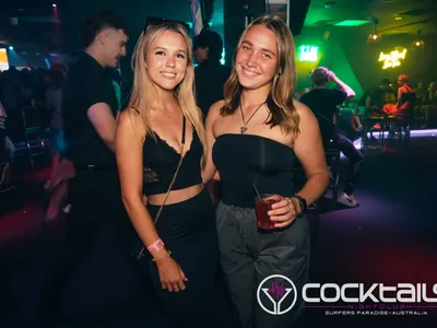 A professional photo of guests enjoying themselves at Cocktails Nightclub from our gallery.