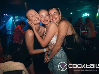 A professional photo of guests enjoying themselves at Cocktails Nightclub from our gallery.