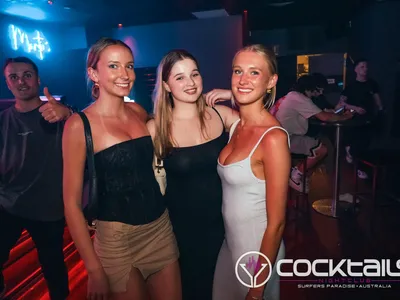 A professional photo of guests enjoying themselves at Cocktails Nightclub from our gallery.