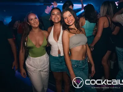 A professional photo of guests enjoying themselves at Cocktails Nightclub from our gallery.