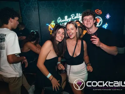 A professional photo of guests enjoying themselves at Cocktails Nightclub from our gallery.