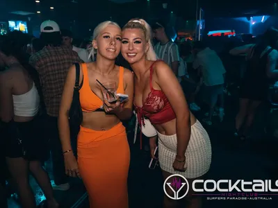 A professional photo of guests enjoying themselves at Cocktails Nightclub from our gallery.