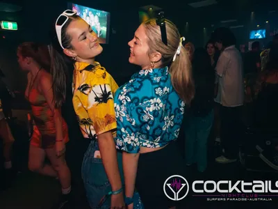 A professional photo of guests enjoying themselves at Cocktails Nightclub from our gallery.