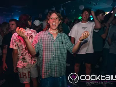 A professional photo of guests enjoying themselves at Cocktails Nightclub from our gallery.