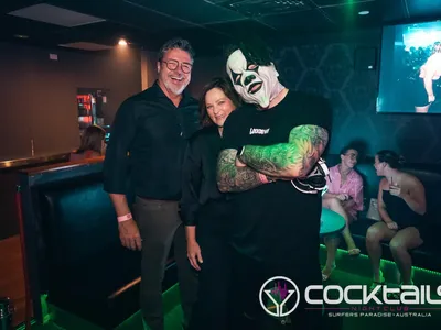 A professional photo of guests enjoying themselves at Cocktails Nightclub from our gallery.