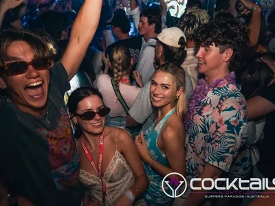 A professional photo of guests enjoying themselves at Cocktails Nightclub from our gallery.