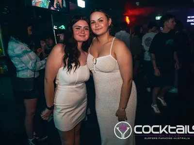 A professional photo of guests enjoying themselves at Cocktails Nightclub from our gallery.