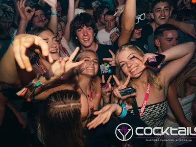 A professional photo of guests enjoying themselves at Cocktails Nightclub from our gallery.