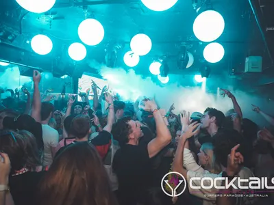 A professional photo of guests enjoying themselves at Cocktails Nightclub from our gallery.