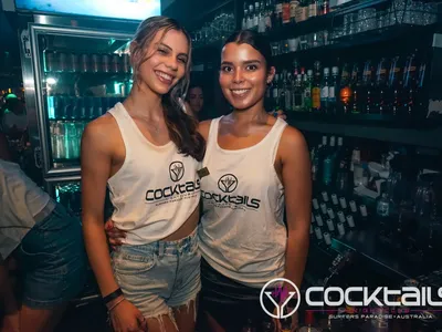 A professional photo of guests enjoying themselves at Cocktails Nightclub from our gallery.