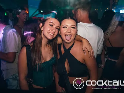 A professional photo of guests enjoying themselves at Cocktails Nightclub from our gallery.