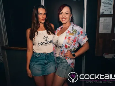 A professional photo of guests enjoying themselves at Cocktails Nightclub from our gallery.