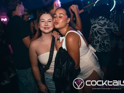 A professional photo of guests enjoying themselves at Cocktails Nightclub from our gallery.